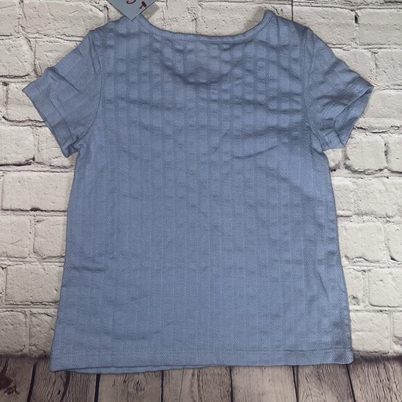 Cat And Jack Girls Blue Uniform Shirt Size XS - Picture 4 of 6